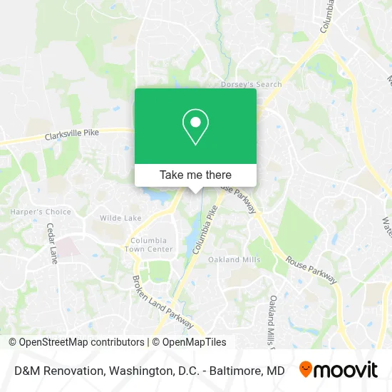 D&M Renovation map
