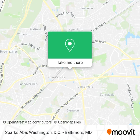Sparks Aba map