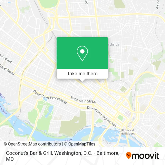 Coconut's Bar & Grill map