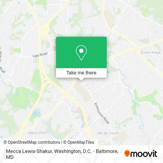 Mecca Lewis-Shakur map