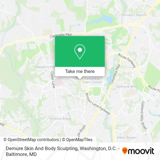 Demure Skin And Body Sculpting map