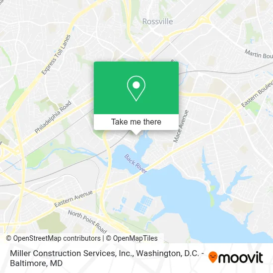 Miller Construction Services, Inc. map