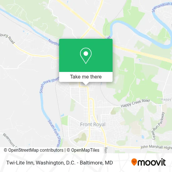 Twi-Lite Inn map