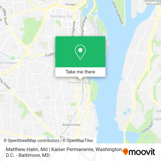 Matthew Hahn, Md | Kaiser Permanente map