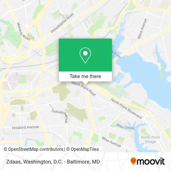 Zdaas map