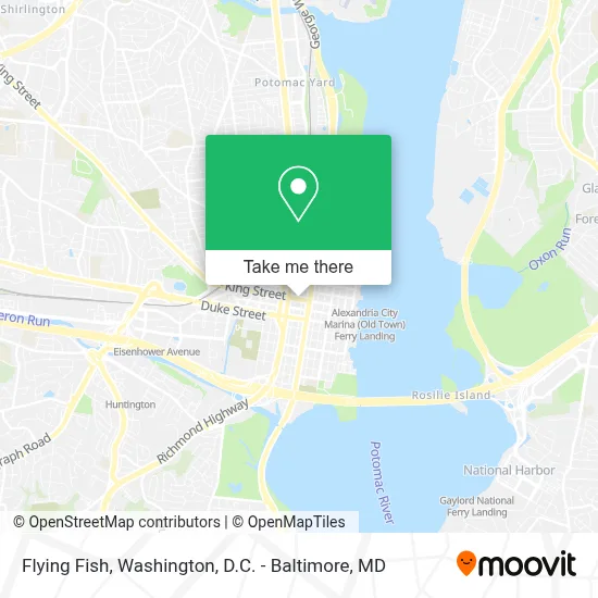 Flying Fish map