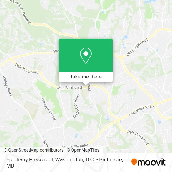 Epiphany Preschool map