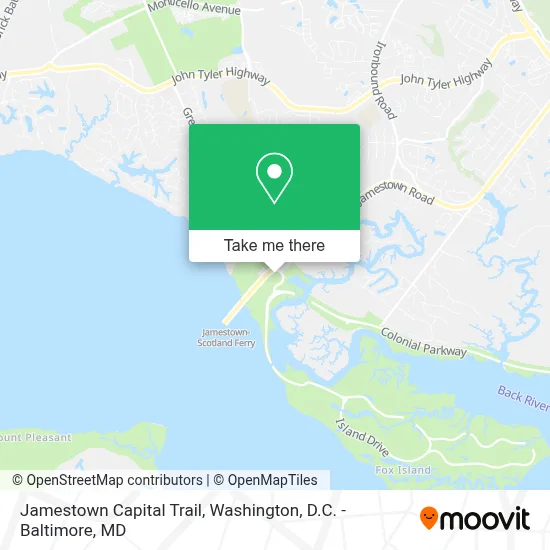 Jamestown Capital Trail map
