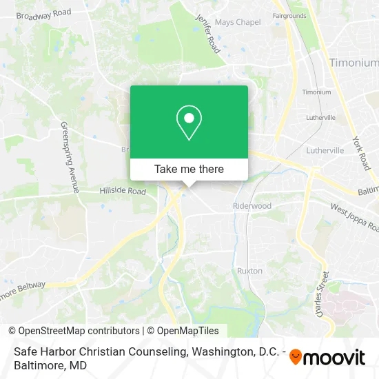 Safe Harbor Christian Counseling map