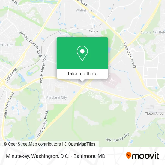 Minutekey map
