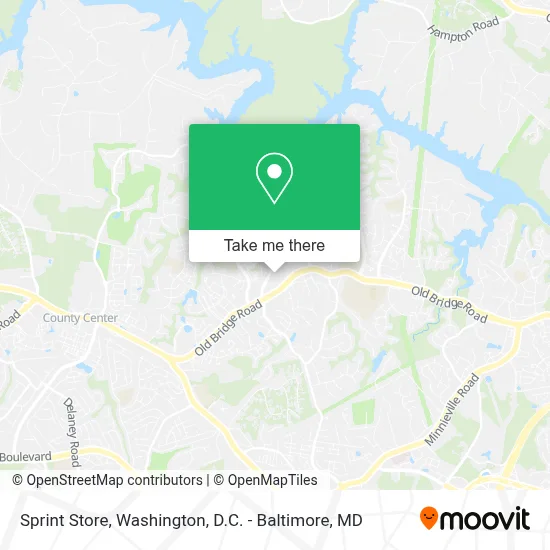 Sprint Store map