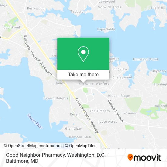 Good Neighbor Pharmacy map