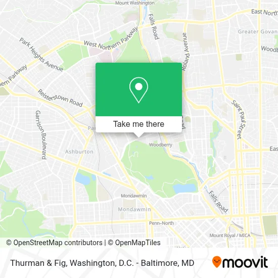 Thurman & Fig map