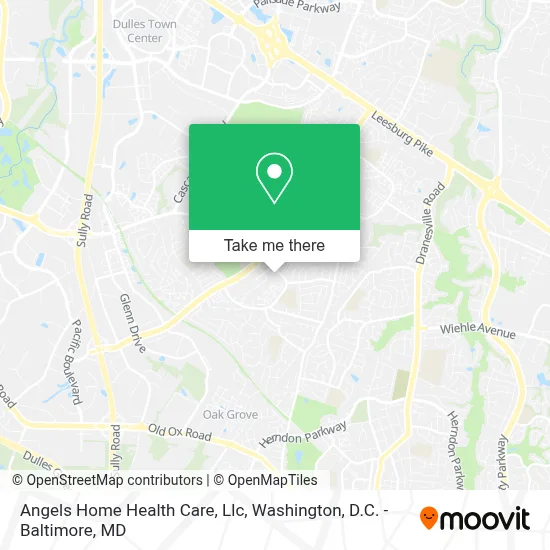 Angels Home Health Care, Llc map