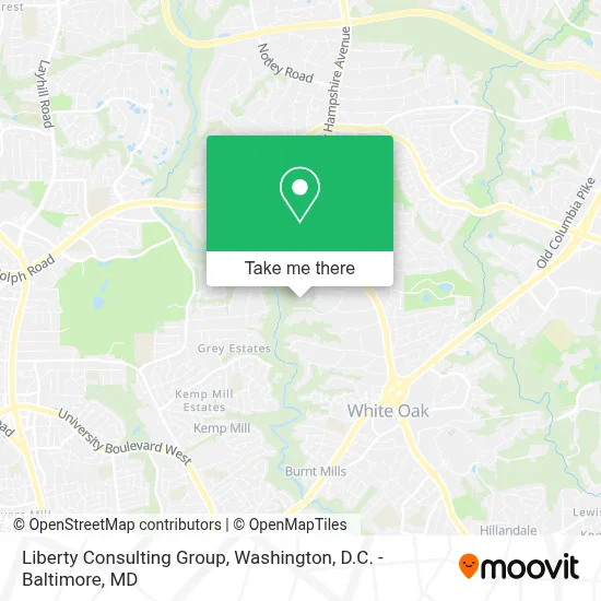Liberty Consulting Group map