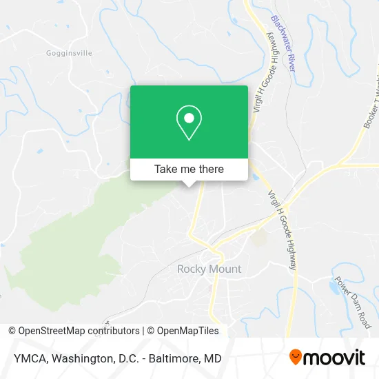 Ymca map