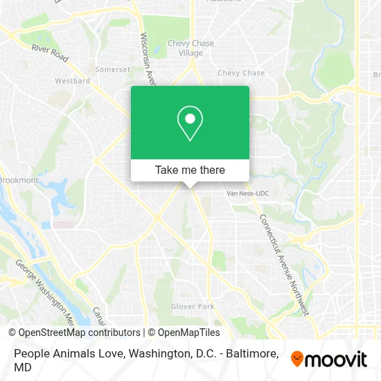 People Animals Love map