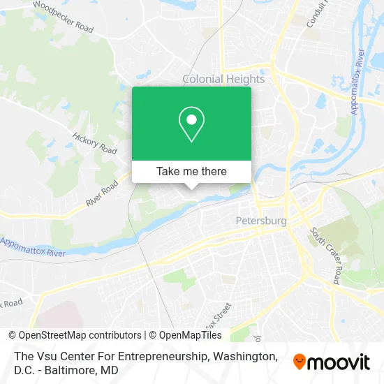 The Vsu Center For Entrepreneurship map