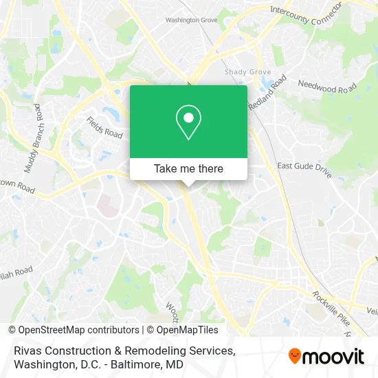 Rivas Construction & Remodeling Services map