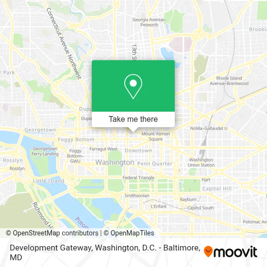 Development Gateway map