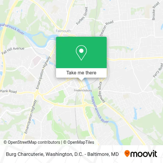 Burg Charcuterie map