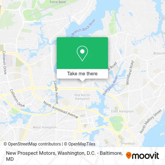 New Prospect Motors map