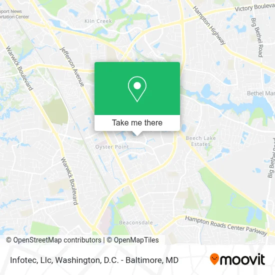 Infotec, Llc map