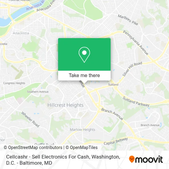 Cellcashr - Sell Electronics For Cash map