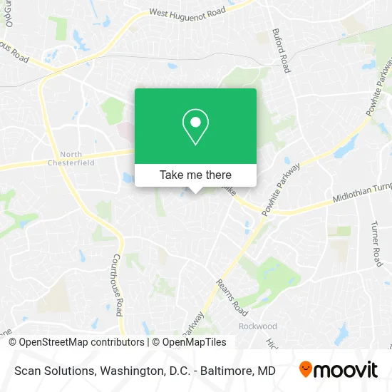 Scan Solutions map