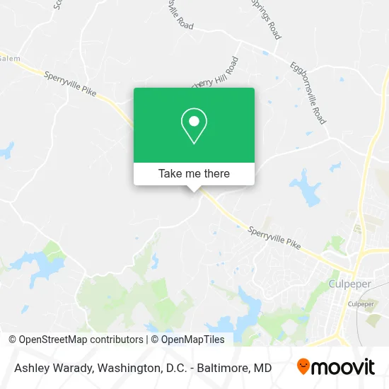 Ashley Warady map