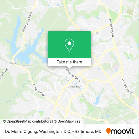 Dc Metro Qigong map