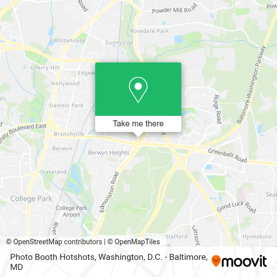 Photo Booth Hotshots map