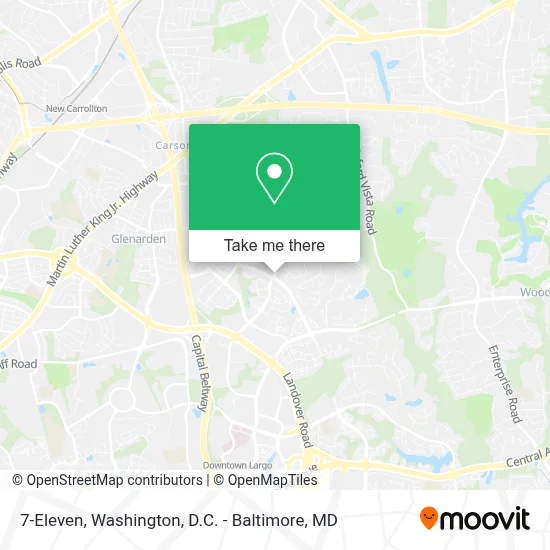 7-Eleven map