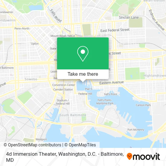 4d Immersion Theater map