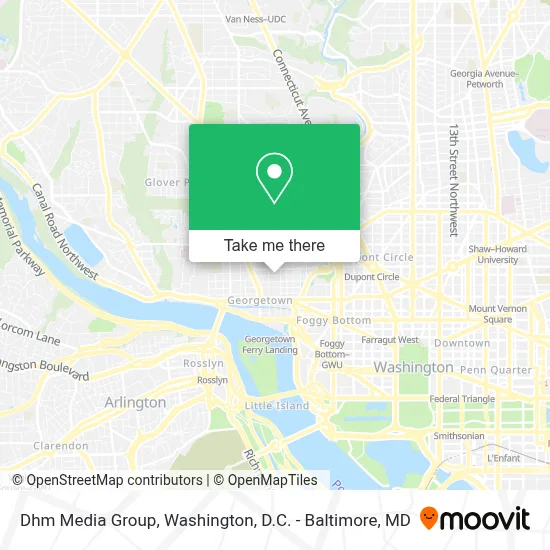 Dhm Media Group map
