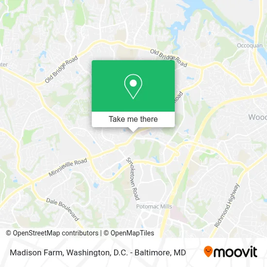 Madison Farm map