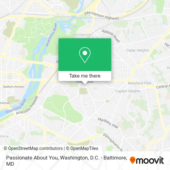 Passionate About You map