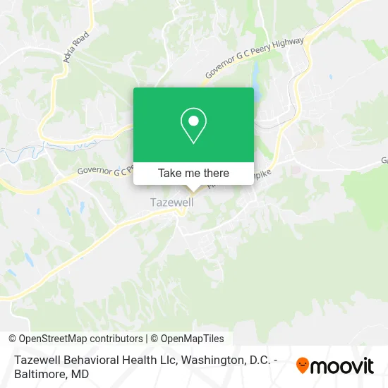 Tazewell Behavioral Health Llc map