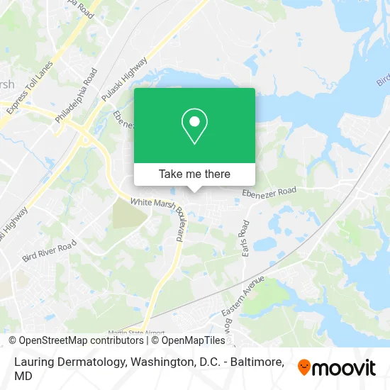 Lauring Dermatology map