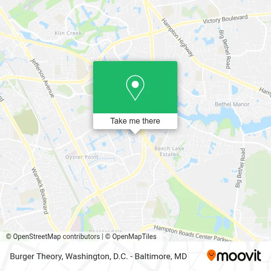 Burger Theory map
