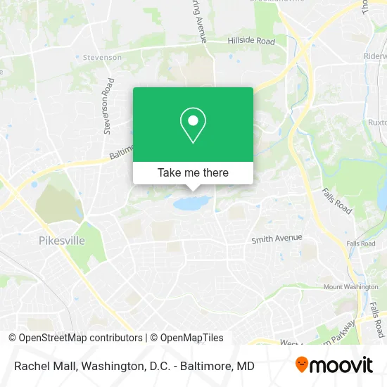Rachel Mall map