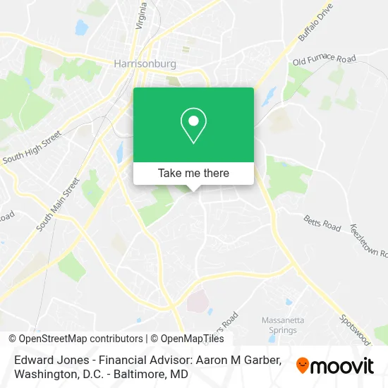 Edward Jones - Financial Advisor: Aaron M Garber map