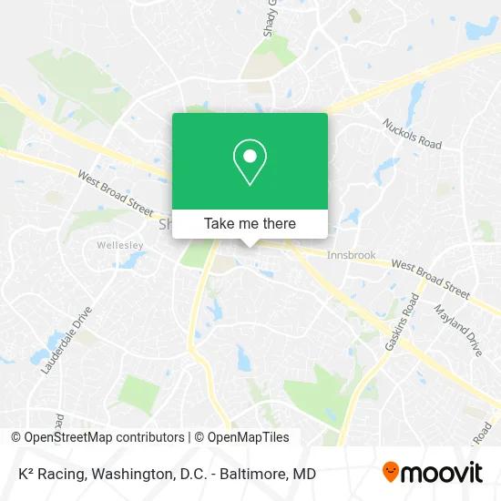 K² Racing map