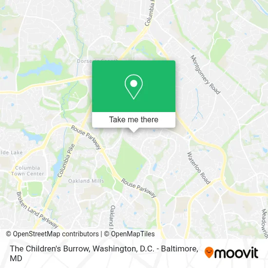 The Children's Burrow map