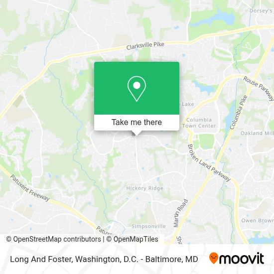 Long And Foster map