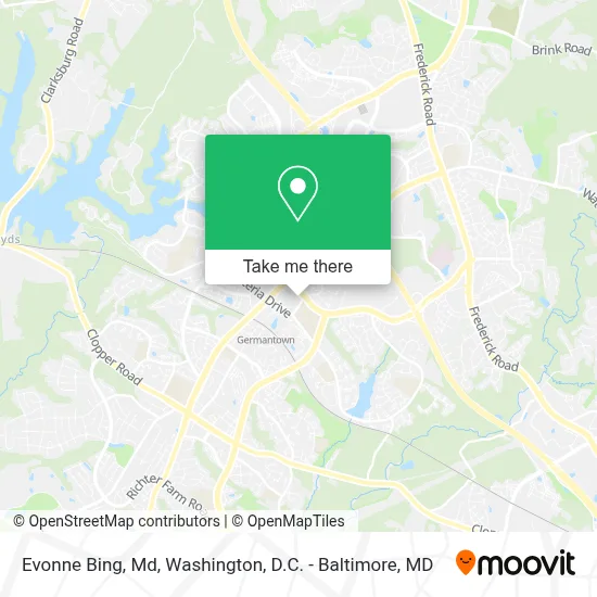Evonne Bing, Md map