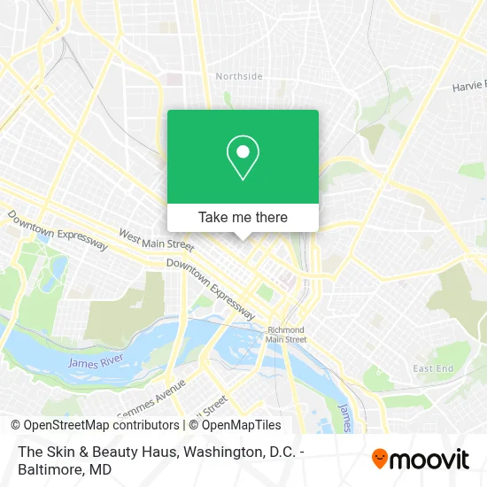 The Skin & Beauty Haus map