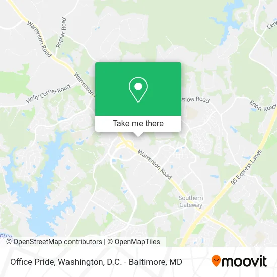 Office Pride map