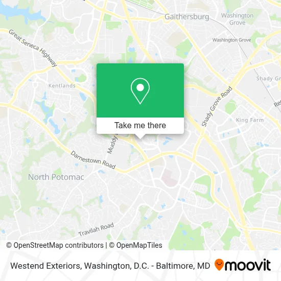 Westend Exteriors map