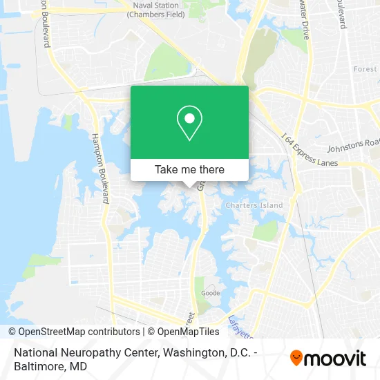 National Neuropathy Center map